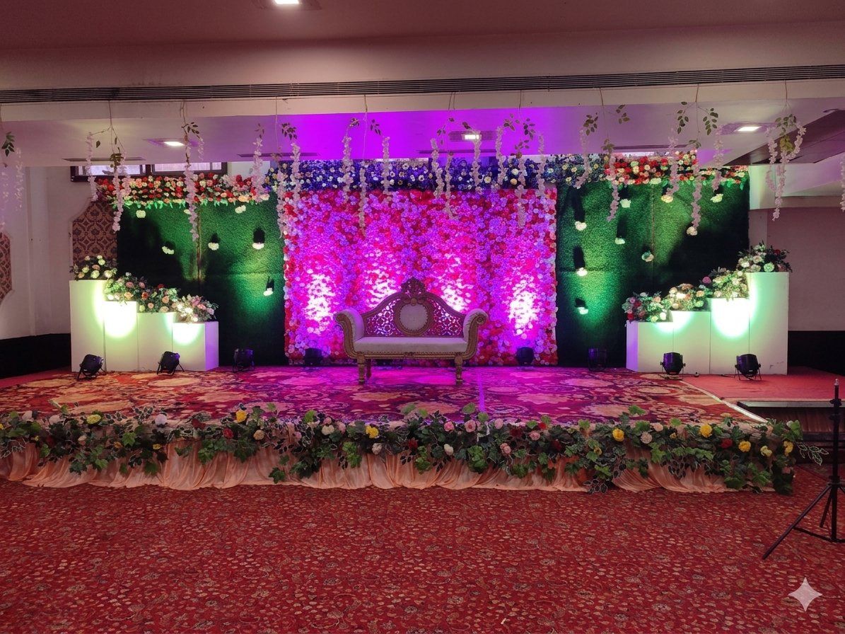 Grand Wedding Stage